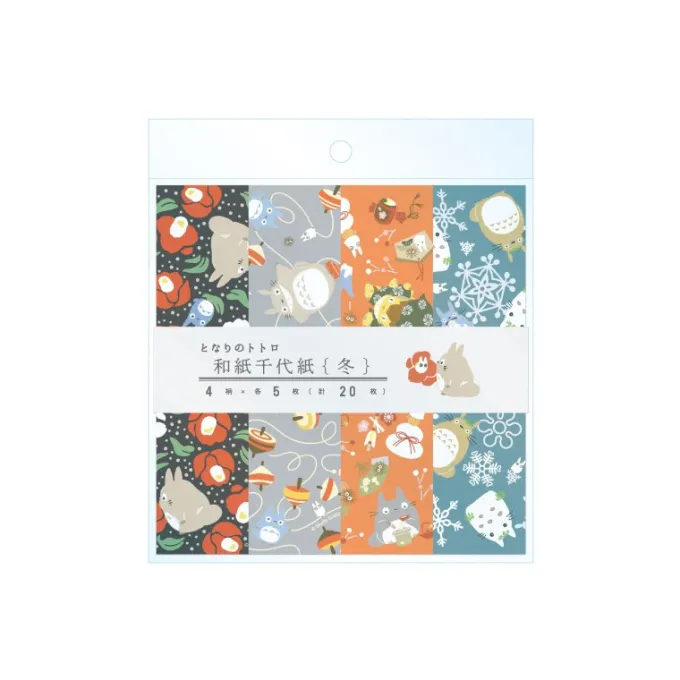 Maison Ghibli 2024 Chiyogami Paper Winter - My Neighbor Totoro