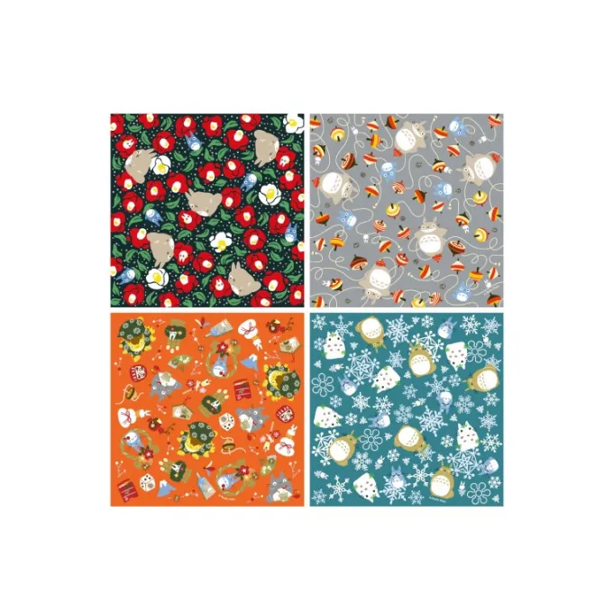 Maison Ghibli 2024 Chiyogami Paper Winter - My Neighbor Totoro