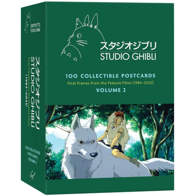 Maison Ghibli 100 Collectible Postcards Box serie 2 - Studio Ghibli