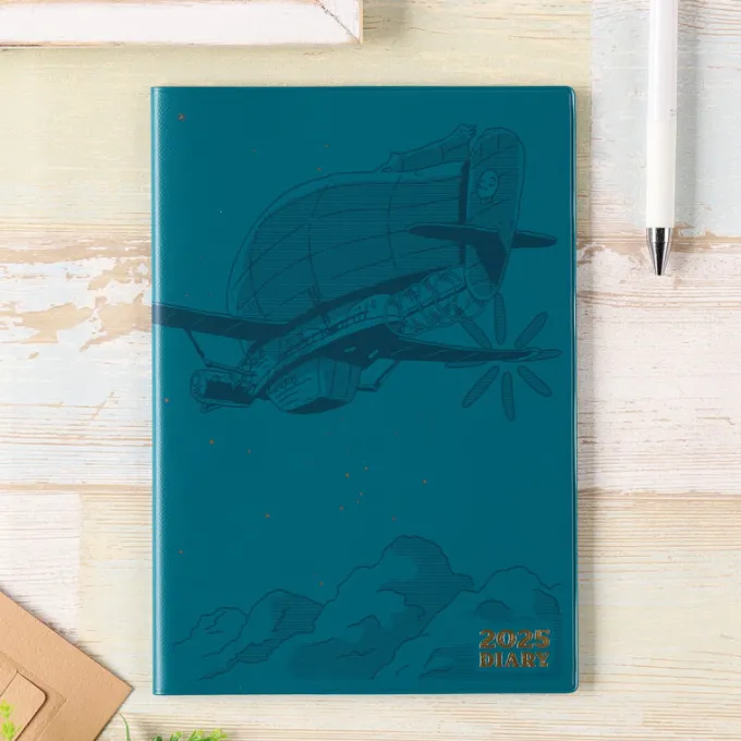 Maison Ghibli 2025 Diary Tiger Moth - Castle in the Sky
