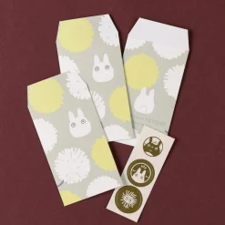 Maison Ghibli 6 Envelopes & stickers set Totoro Dandelion - My Neighbor Totoro
