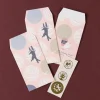 Maison Ghibli 6 Envelopes & stickers set Jiji - Kiki delivery's service