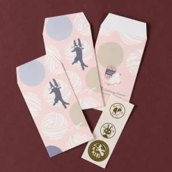 Maison Ghibli 6 Envelopes & stickers set Jiji - Kiki delivery's service