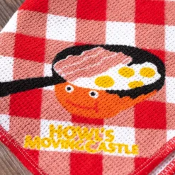 Maison Ghibli 2 pcs set Kitchen towel Calcifer - Howl's Moving Castle