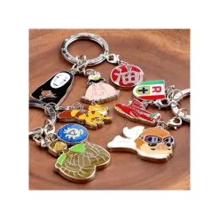 Maison Ghibli 3 pieces Key Ring Marco - Porco Rosso