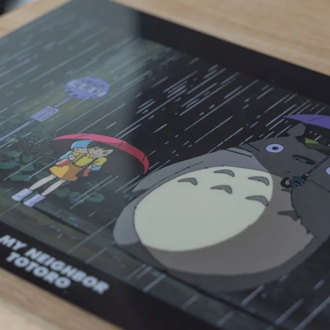 Maison Ghibli A4 Size Clear Folder A fateful encounter - My Neighbour Totoro