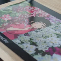 Maison Ghibli A4 Size Clear Folder Among the flower - Sprited Away