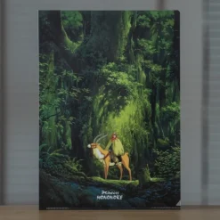 Maison Ghibli A4 size Clear Folder Ashitaka in the woods - Princess Mononoke