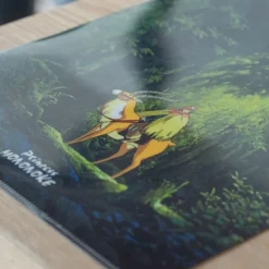 Maison Ghibli A4 size Clear Folder Ashitaka in the woods - Princess Mononoke