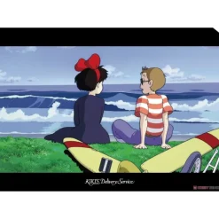 Maison Ghibli A4 Size Clear Folder Kiki & Tombo by the sea - Kiki's Delivery Servic