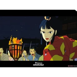 Maison Ghibli A4 Size Clear Folder Lady Eboshi - Pricess Mononoke