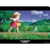 Maison Ghibli A4 Size Clear Folder Mei & Totoro walking - My Neighcor Tortoro