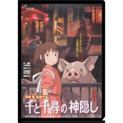Maison Ghibli A4 Size Clear Folder Movie Poster - Spirited Away
