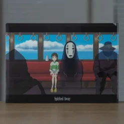 Maison Ghibli A4 Size Clear Folder On the train - Sprited Away