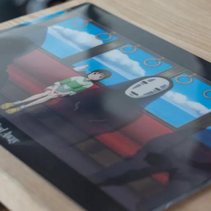 Maison Ghibli A4 Size Clear Folder On the train - Sprited Away