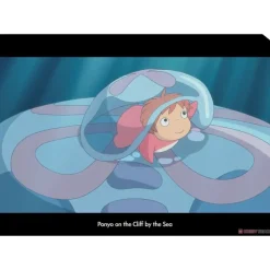 Maison Ghibli A4 Size Clear Folder Ponyo on jellyfish - Ponyo on the Cliff