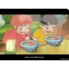 Maison Ghibli A4 Size Clear Folder Ponyo & Sosuke ramen - Ponyo on the Cliff
