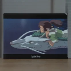 Maison Ghibli A4 Size Clear Folder Riding on haku dragon - Sprited Away
