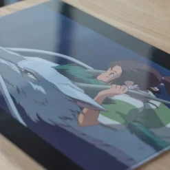 Maison Ghibli A4 Size Clear Folder Riding on haku dragon - Sprited Away