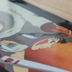 Maison Ghibli A4 Size Clear Folder The fight - Princess Mononoke