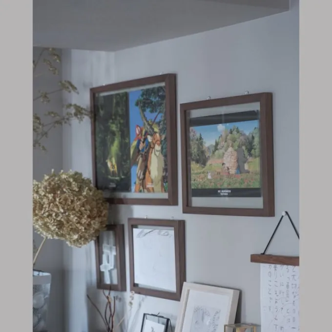 Maison Ghibli A4 Size Clear Folder The fight - Princess Mononoke