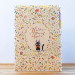 Maison Ghibli A4 size Clear with 3 flaps Flowers - Kiki’s Delivery Service