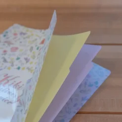 Maison Ghibli A4 size Clear with 3 flaps Flowers - Kiki’s Delivery Service