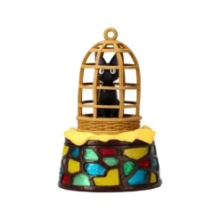 Maison Ghibli Accessory box Jiji in basket - Kiki's Delivery Service