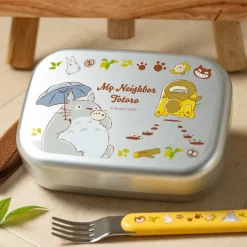 Maison Ghibli Aluminum Bento Totoro & Catbus - My Neighbor Totoro