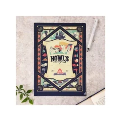 Maison Ghibli Art Déco Clear Folder A4 - Howl's Moving Castle