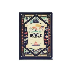 Maison Ghibli Art Déco Clear Folder A4 - Howl's Moving Castle