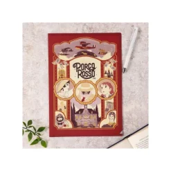 Maison Ghibli Art Déco Clear Folder A4 - Porco Rosso