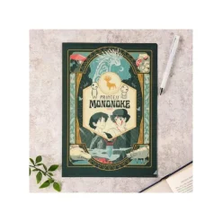 Maison Ghibli Art Déco Clear Folder A4 - Princess Mononoke