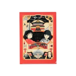 Maison Ghibli Art Déco Clear Folder A4 - Spirited Away