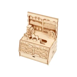 Maison Ghibli Bakery Wooden Craft Kigumi - Kiki's Delivery Service