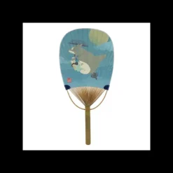 Maison Ghibli Bamboo Fan Flying Totoro - My Neighbor Totoro