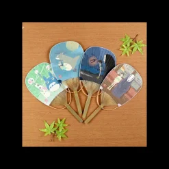 Maison Ghibli Bamboo Fan Flying Totoro - My Neighbor Totoro