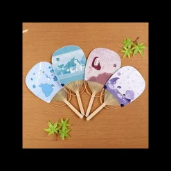 Maison Ghibli Bamboo Fan Flying Totoro - My Neighbor Totoro