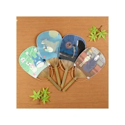 Maison Ghibli Bamboo Fan Wind chimes - My Neighbor Totoro