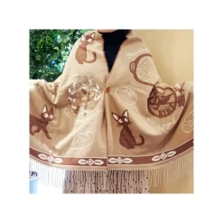 Maison Ghibli Beige Stole Jiji - Kiki's Delivery Service