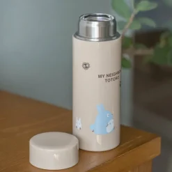 Maison Ghibli Beige Thermos Bottle 300ml Forest stroll - My Neighbor Totoro