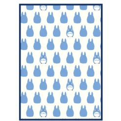 Maison Ghibli Blanket Middle Totoro silhouette 100x140 cm - My Neighbor Totoro