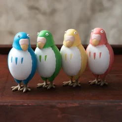 Maison Ghibli Bobble head Figurine Green Parakeet - The Boy and the Heron