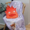 Maison Ghibli Calcifer Rolled blanket - Howl’s Moving Castle