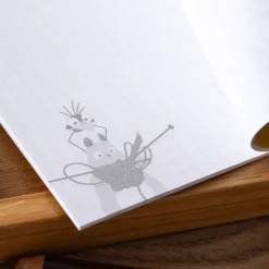 Maison Ghibli Carnet de notes B6 Knitting lesson - Spirited Away