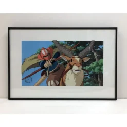 Maison Ghibli CEL ART ASHITAKA GOES TO BATTLE - STUDIO GHIBLI