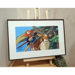 Maison Ghibli CEL ART ASHITAKA GOES TO BATTLE - STUDIO GHIBLI
