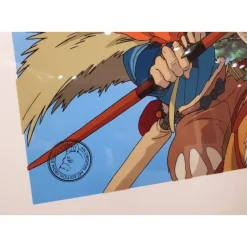 Maison Ghibli CEL ART ASHITAKA GOES TO BATTLE - STUDIO GHIBLI