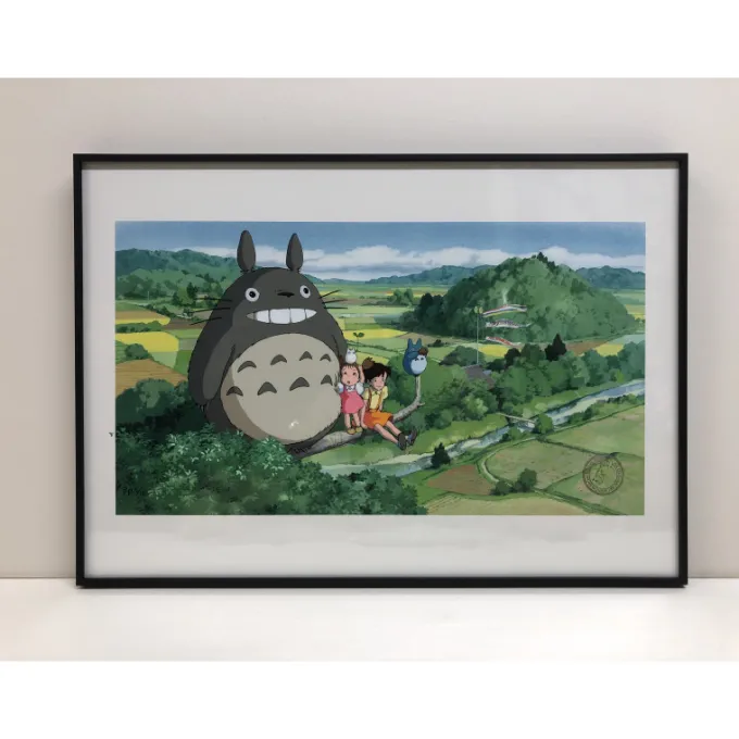 Maison Ghibli CEL ART TOTORO ON A SUMMER DAY - STUDIO GHIBLI