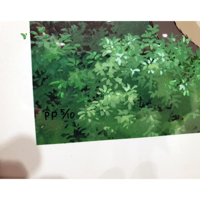 Maison Ghibli CEL ART TOTORO ON A SUMMER DAY - STUDIO GHIBLI